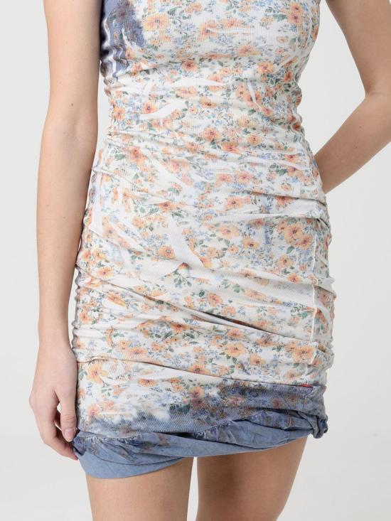 26SS 디젤 롱 원피스 A229370IFBA 8GJA Blue - DIESEL