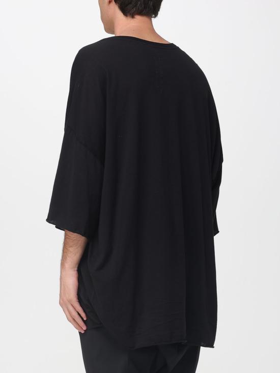 26SS 릭 오웬스 반팔 티셔츠 RR01F2279BH 09 Black - RICK OWENS