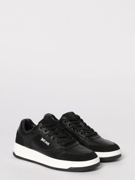 26SS 저스트까발리 스니커즈 80QA3SM8ZPC23 899 Black - JUST CAVALLI