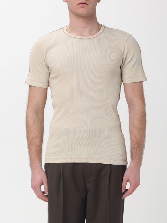 26SS 에뛰드스튜디오 반팔 티셔츠 E26MMTSH163 03 Yellow Cream