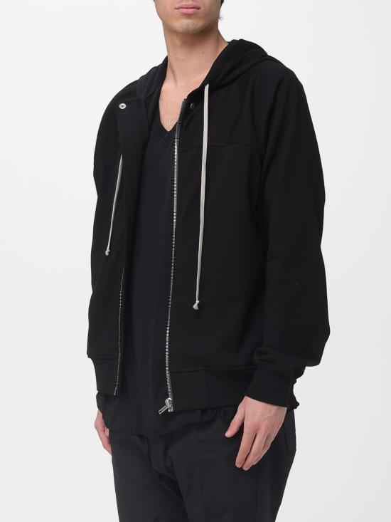 26SS 릭 오웬스 긴팔 티셔츠 RU01F2241BA 09 Black - RICK OWENS