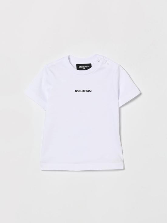 26SS [키즈] 디스퀘어드2 티셔츠 DQ2853D004G DQ100 White