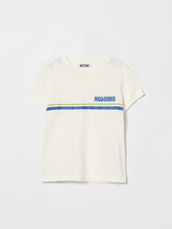 26SS [키즈] 모스키노 티셔츠 HVM058LAA52 10063 Beige