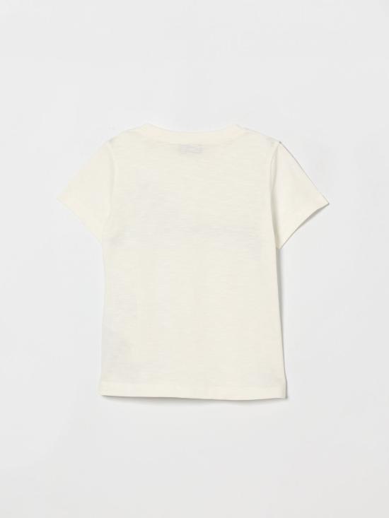 26SS [키즈] 모스키노 티셔츠 HVM058LAA52 10063 Beige - MOSCHINO