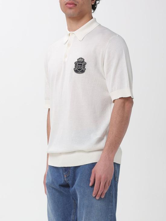 26SS 돌체앤가바나 폴로 티셔츠 GXZ02ZJBCIU W0111 White - DOLCE & GABBANA