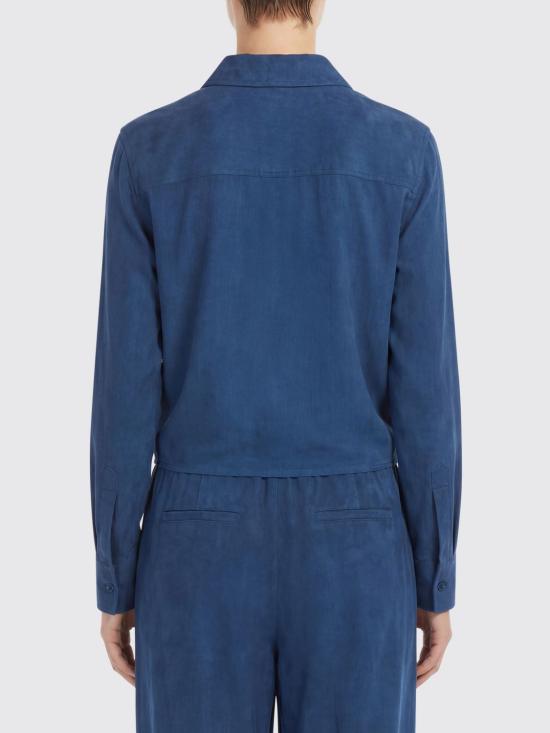 26SS 파트리지아페페 셔츠 8C0869A704 CA97 Blue - PATRIZIA PEPE