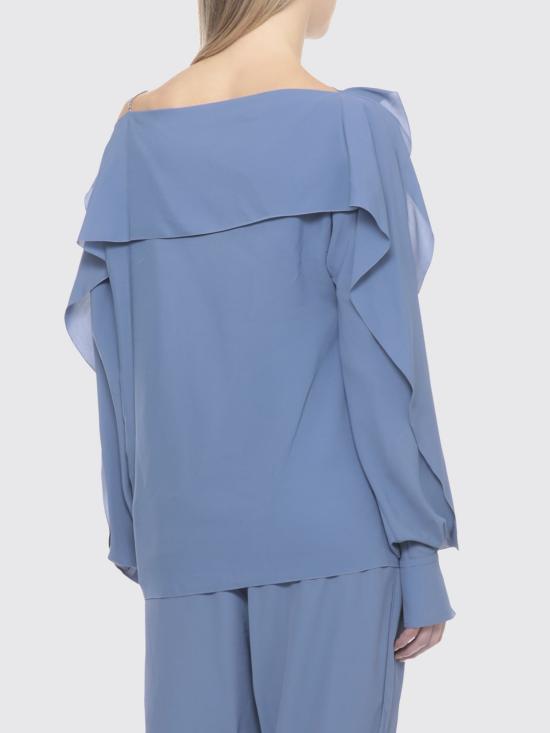 26SS 랑방 긴팔 티셔츠 RWTO00106253P26 262 Blue - LANVIN