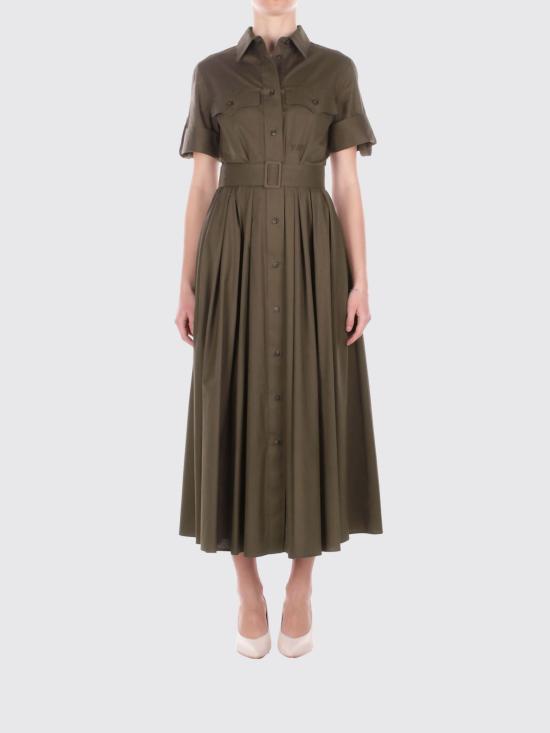 26SS 페이 롱 원피스 N8WE352603SZDH V613 Green