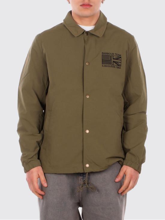 26SS 바버 자켓 MCA1101 OL52 Green