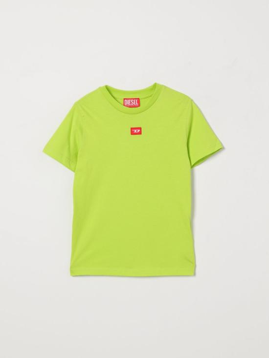 26SS [키즈] 디젤 티셔츠 J025010GRAI K589 Lime