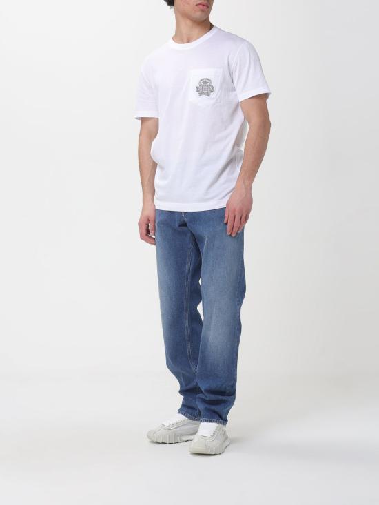 26SS 돌체앤가바나 반팔 티셔츠 G8RA2ZG7PZE W0800 White - DOLCE & GABBANA