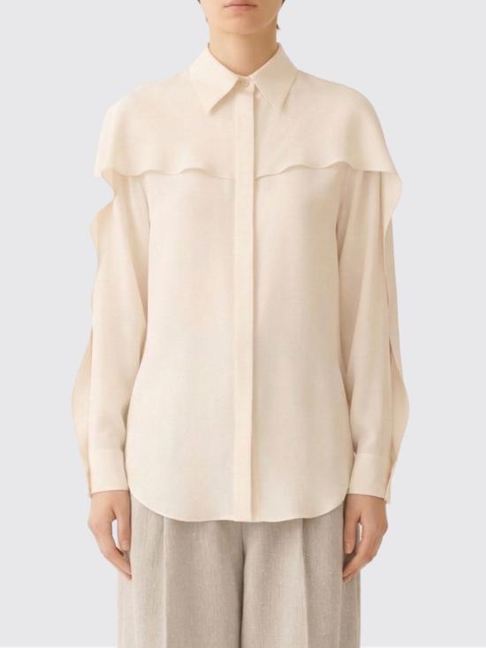 26SS 파비아나 필리피 셔츠 CAD266F315D943 0145 Butter