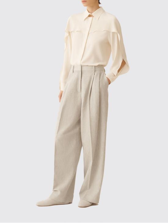 26SS 파비아나 필리피 셔츠 CAD266F315D943 0145 Butter - FABIANA FILIPPI