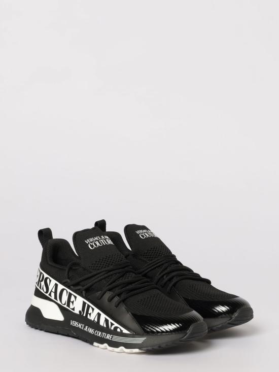 26SS 베르사체 스니커즈 80YA3SA3ZSE21 899 Black - VERSACE