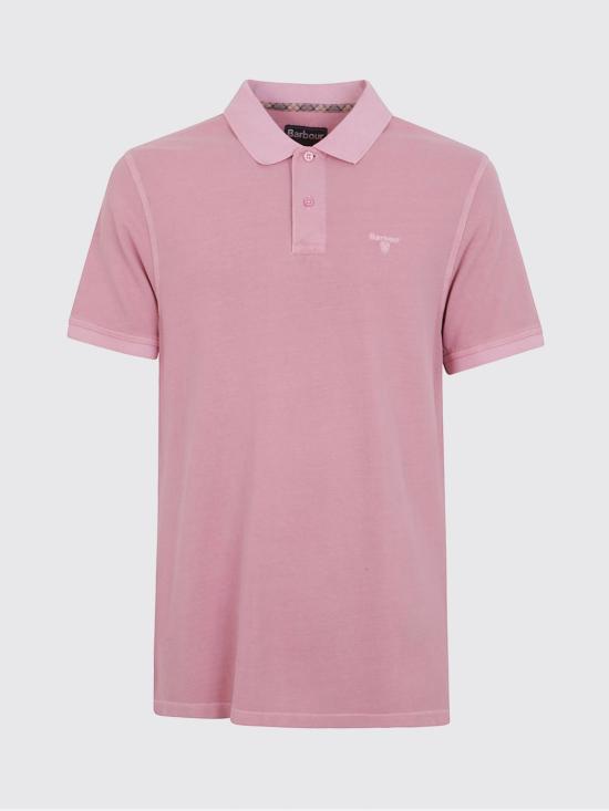 26SS 바버 폴로 티셔츠 MML1535 PI38 Pink - BARBOUR