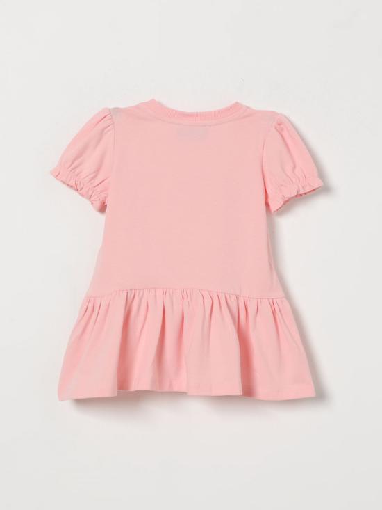 26SS [키즈] 모스키노 점프수트 MAV0C7LBA00 50209 Pink - MOSCHINO