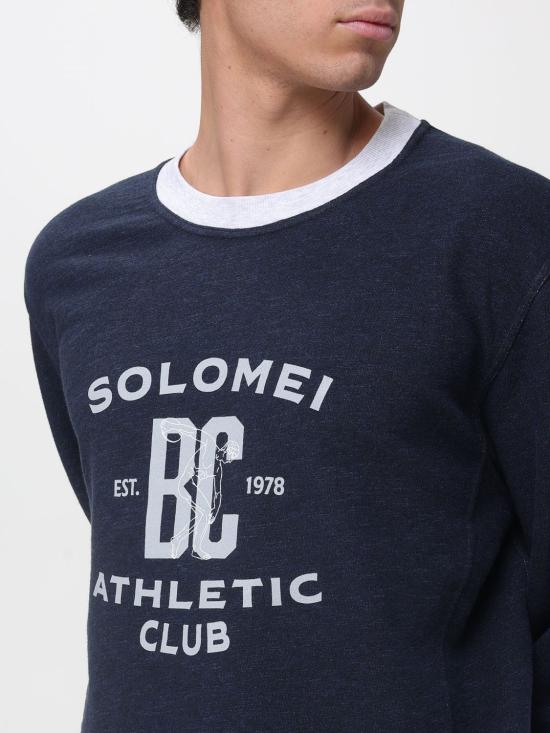 26SS 브루넬로 쿠치넬리 긴팔 티셔츠 MR8313380G CD649 Blue - BRUNELLO CUCINELLI