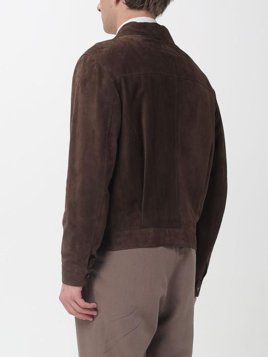 26SS 브루넬로 쿠치넬리 무스탕 MPCFN2064 C8552 Brown - BRUNELLO CUCINELLI