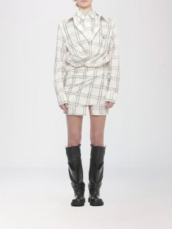 26SS 디 아티코 롱 원피스 260WCA00458CCC125AA 020 Ivory