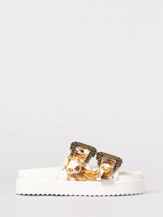 26SS 베르사체 힐/펌프스 80VA3SM1ZS366 G03 White