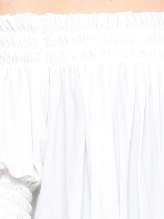 26SS 노마카말리 탑 KK126BPL905 944 White - NORMA KAMALI