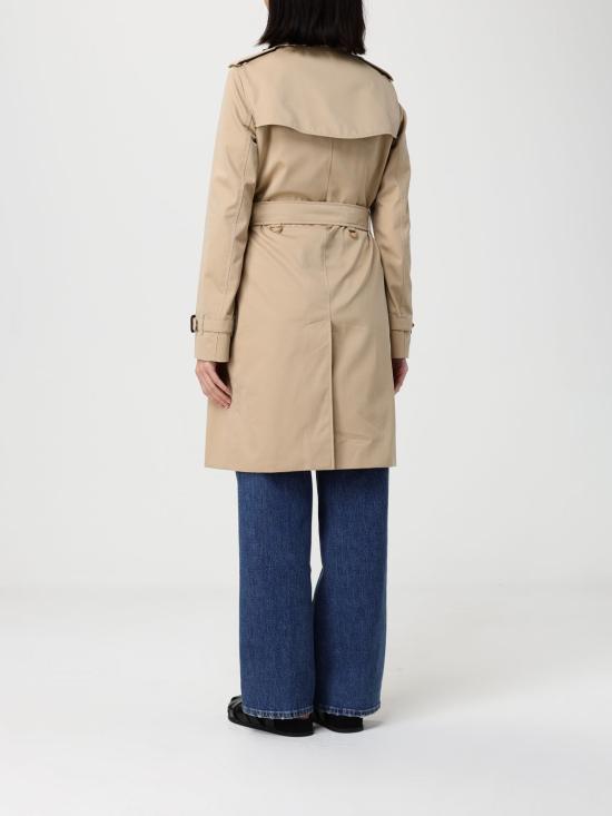 26SS 버버리 미드 렝스 켄싱턴 헤리티지 트렌치 코트 8117243 Yellow - BURBERRY