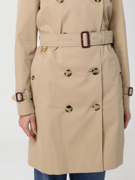 26SS 버버리 미드 렝스 켄싱턴 헤리티지 트렌치 코트 8117243 Yellow - BURBERRY