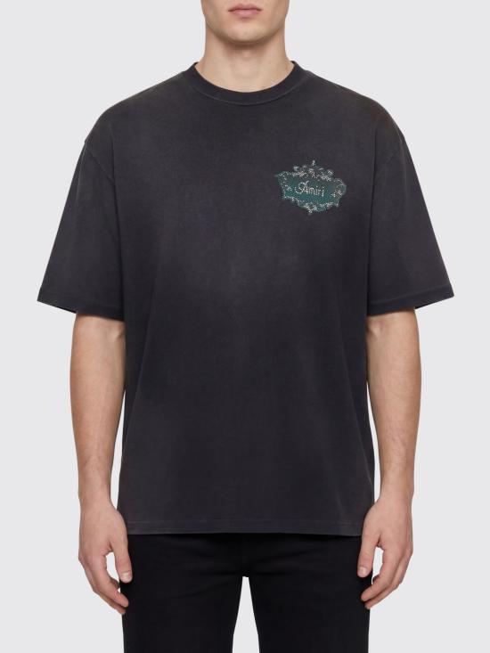 26SS 아미리 반팔 티셔츠 AMTOJR1058 001 Black