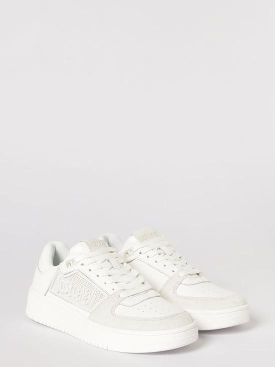 26SS 저스트까발리 스니커즈 80RA3SM1ZPC09 003 White - JUST CAVALLI