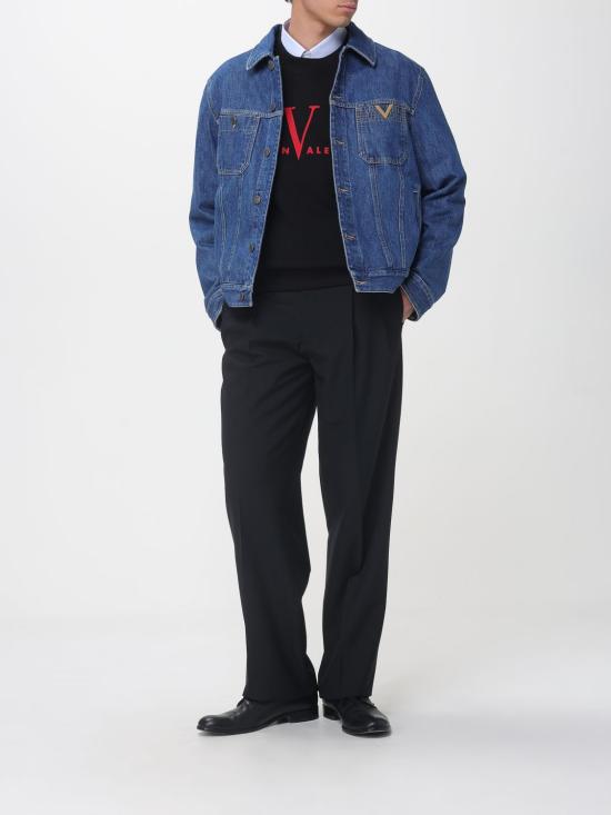 26SS 발렌티노 가라바니 긴팔 티셔츠 8V3MF28RBCU 0NR Black - VALENTINO GARAVANI