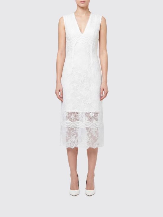 26SS 핑코 롱 원피스 106660A381 Z05 White