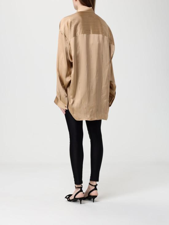 25FW 발렌시아가 셔츠 841012TSLA6 2684 Camel - BALENCIAGA