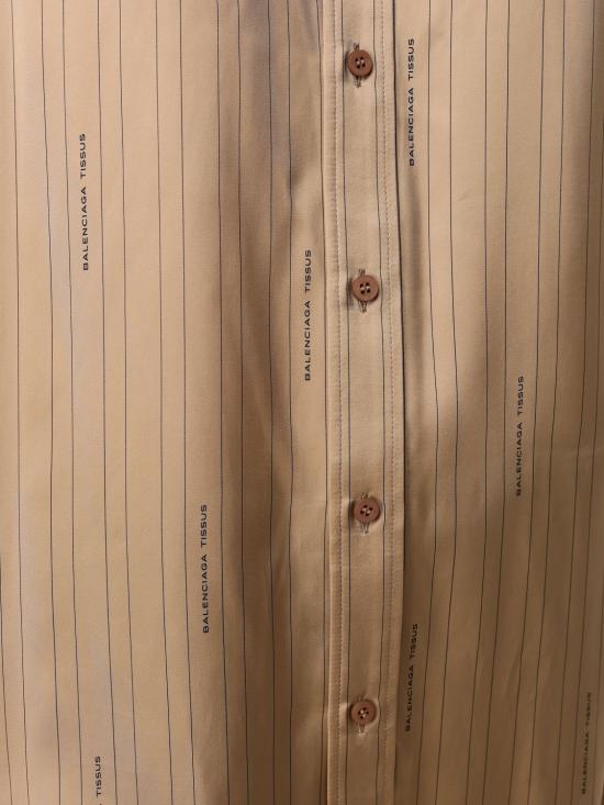 25FW 발렌시아가 셔츠 841012TSLA6 2684 Camel - BALENCIAGA