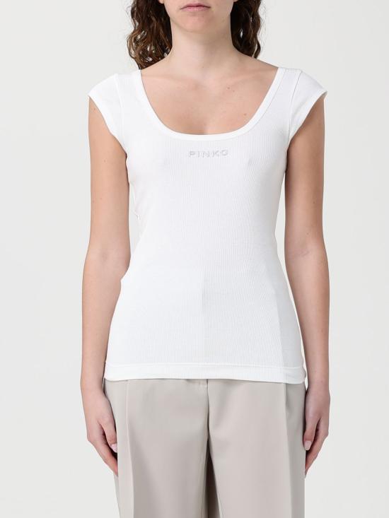 26SS 핑코 탑 105511A338 Z05 White