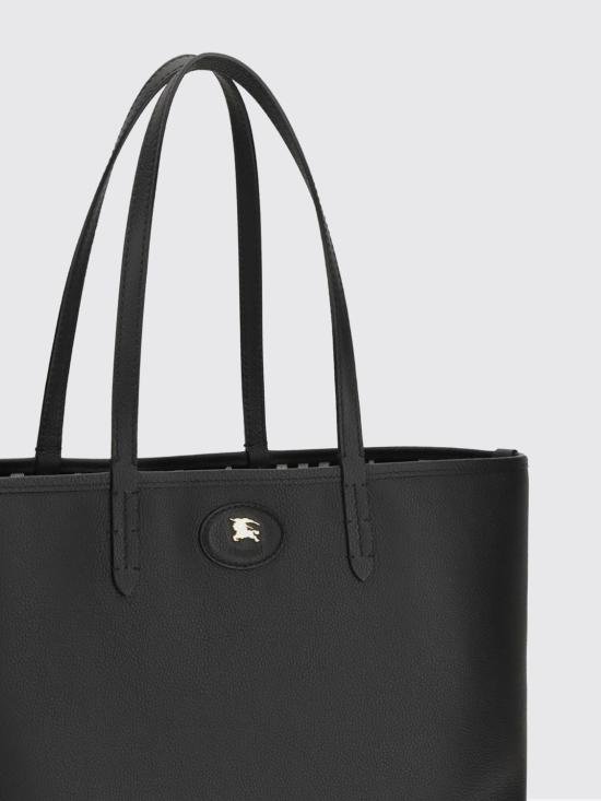 26SS 버버리 미디움 리버시블 블룸즈버리 토트백 8119606 Black - BURBERRY