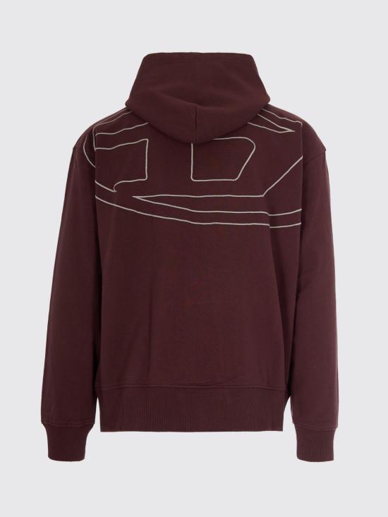 26SS 디젤 S 맥스 후드 메고발 D 후드 A113040GYCJ 61J Brown - DIESEL