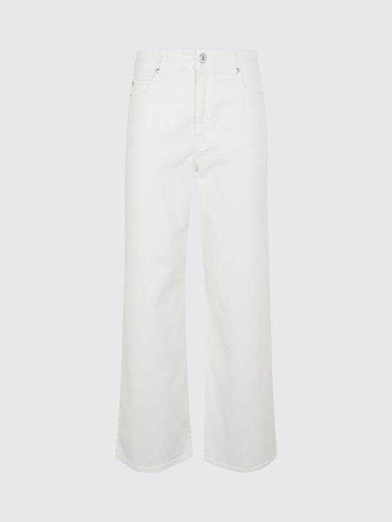 26SS 위켄드막스마라 메디나 코튼 팬츠 2615131051600 002 White