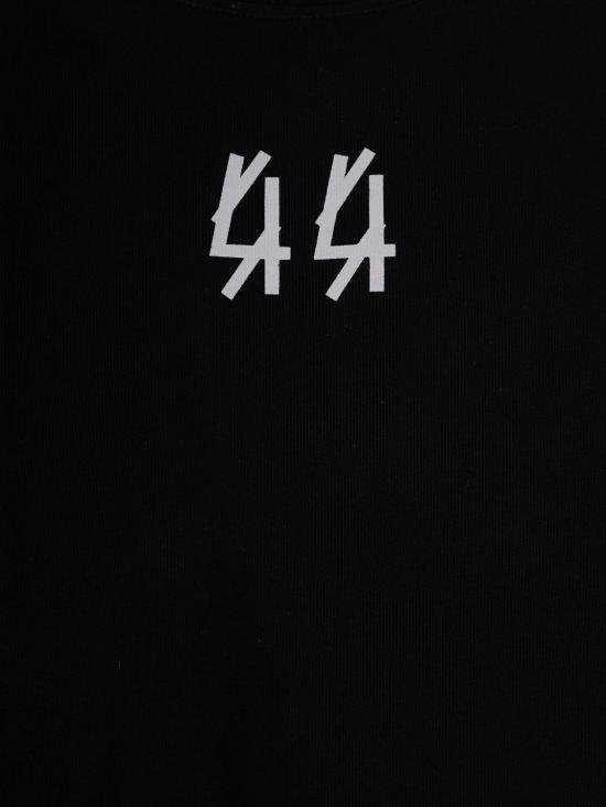 26SS 44레이블 반팔 티셔츠 B0030556FA706 P766 Black 2 - 44 LABEL
