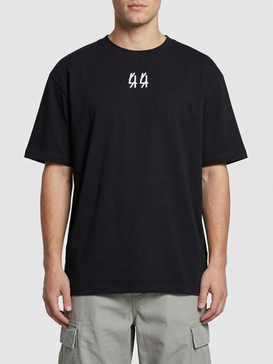 26SS 44레이블 반팔 티셔츠 B0030556FA706 P766 Black 2