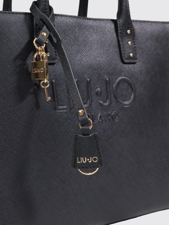 26SS 리우조 토트백 AA6149ES029 22222 Black - LIU JO