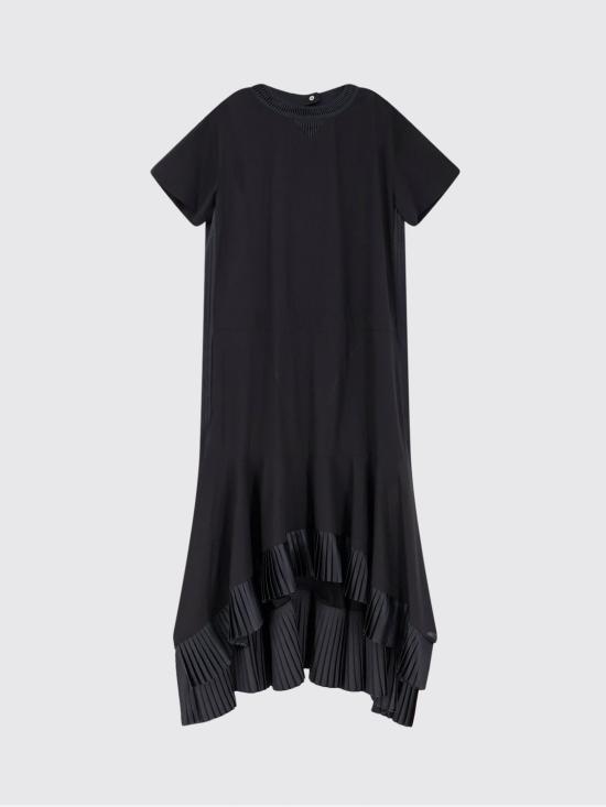 26SS 사카이 롱 원피스 2608324 001 Black - SACAI