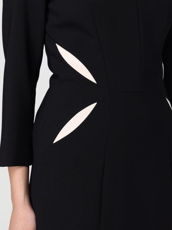 26SS 엘리자베타프랜치 롱 원피스 AB86861E2 685 Black - ELISABETTA FRANCHI