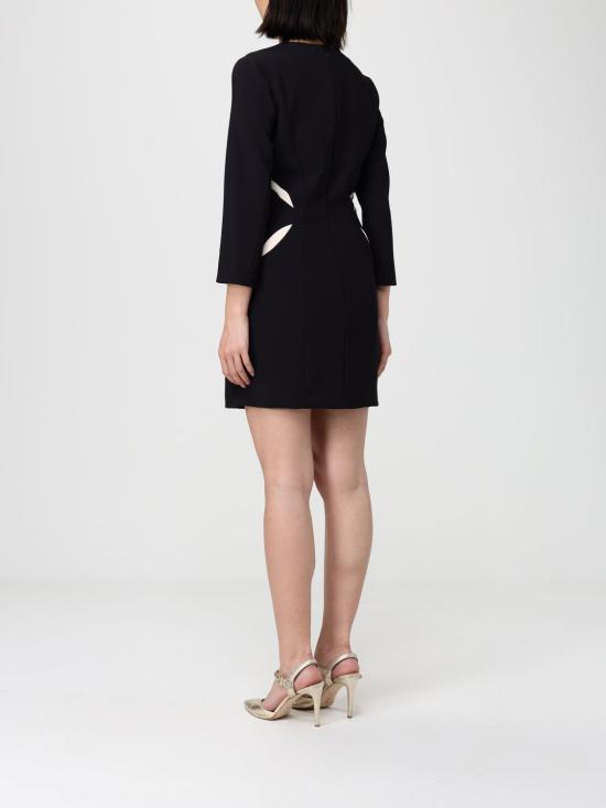 26SS 엘리자베타프랜치 롱 원피스 AB86861E2 685 Black - ELISABETTA FRANCHI