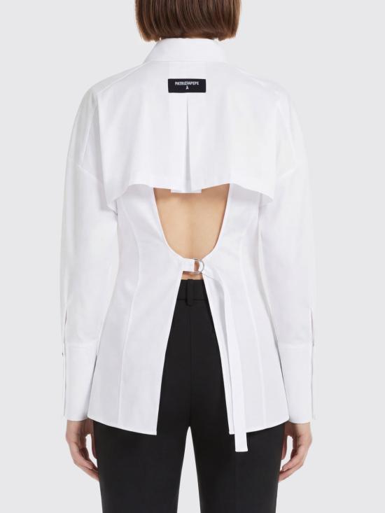 26SS 파트리지아페페 셔츠 8C0832A043 W103 White - PATRIZIA PEPE