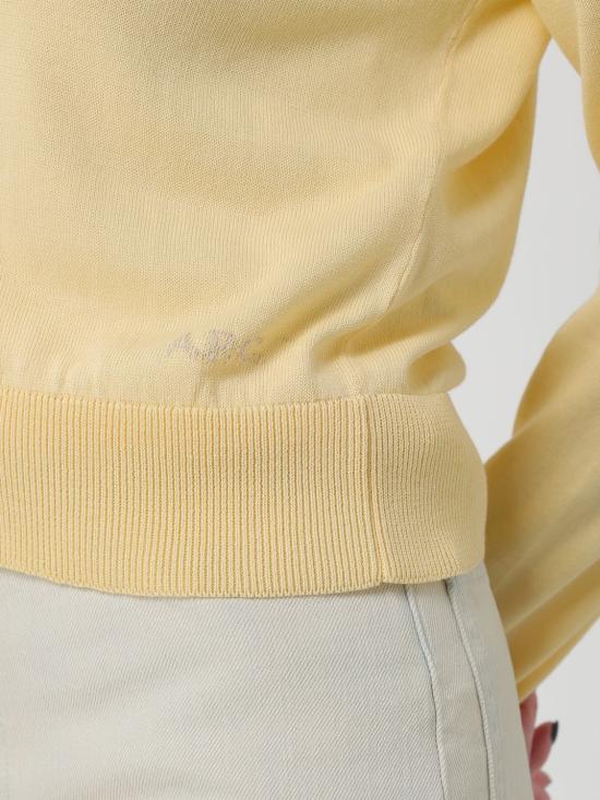 26SS 아페쎄 폴로 티셔츠 COEZJF23479 DAB Yellow - A.P.C.