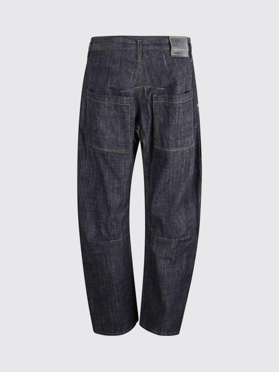 26SS 요지 야마모토 데님 팬츠 YQP98027 1 Blue - YOHJI YAMAMOTO