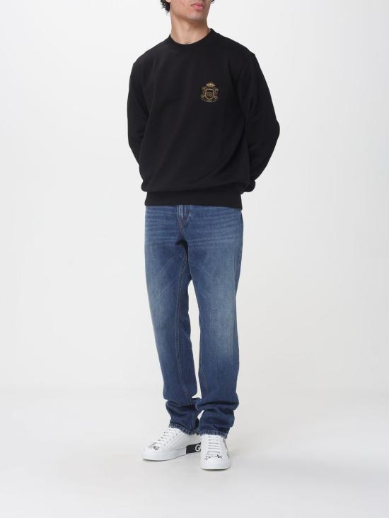 26SS 돌체앤가바나 긴팔 티셔츠 G9ABJZG7PZT N0000 Black - DOLCE & GABBANA