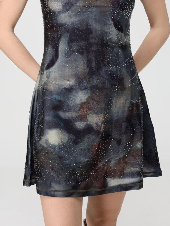 26SS 디젤 롱 원피스 A218460JMBE 8ATA Grey - DIESEL