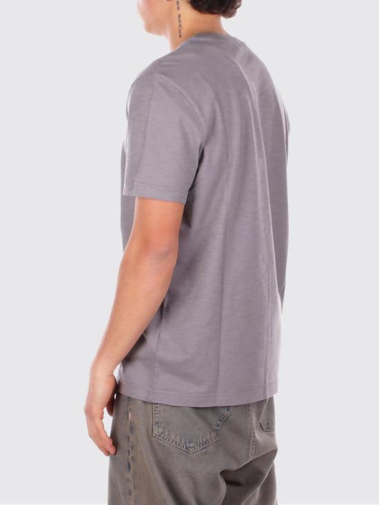 26SS 돈답 반팔 티셔츠 US371JF0195UMI7 965 Smoke Grey - DONDUP