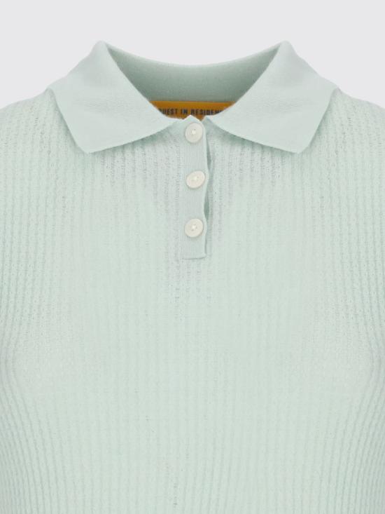 26SS 게스트 인 레지던스 폴로 티셔츠 W10111WF SEA Water - GUEST IN RESIDENCE